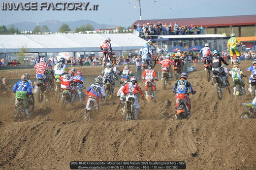 2009-10-03 Franciacorta - Motocross delle Nazioni 2899 Qualifying heat MX2 - Start
